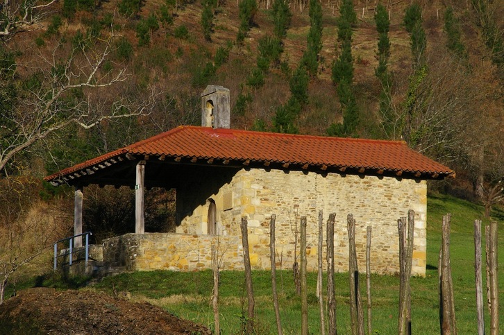 Amatzako San Martin, irudian.