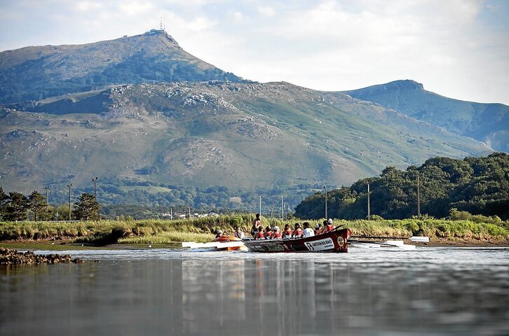 Lapurdiko taldea entrenamendu batean. Guillaume FAUVEAU