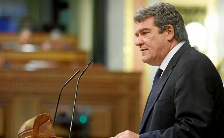 El ministro José Luis Escrivá defendió en el Congreso las bondades de la reforma.