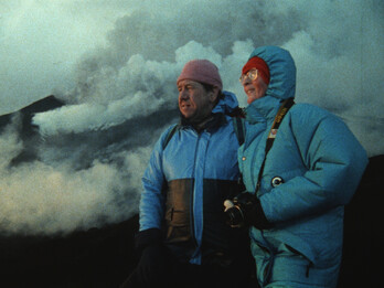 Maurice Kraft y Katia Krafft protagonizan este documental sobre sus experiencias en vulcanología.