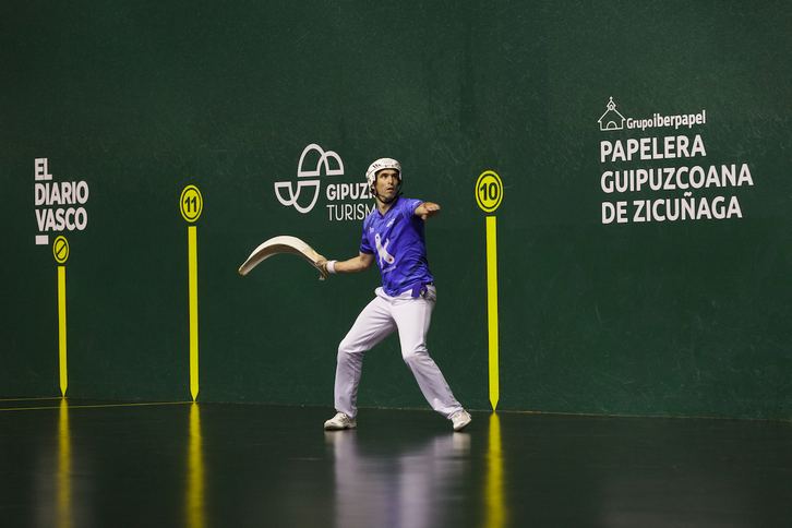 Javi Urriza ha logrado un sufrido pase a su decimoprimera final.