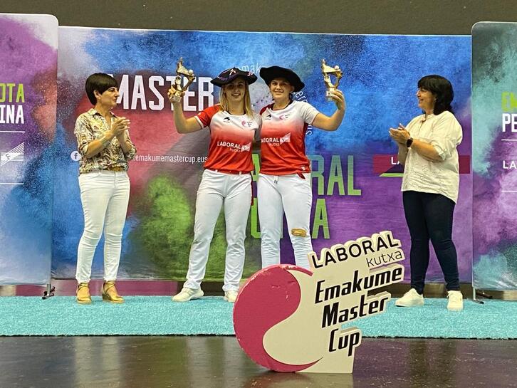 Aldai y Capellán han sido muy superiores en la final y son justas campeonas.