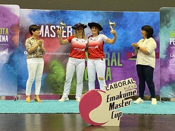 Aldai y Capellán han sido muy superiores en la final y son justas campeonas.