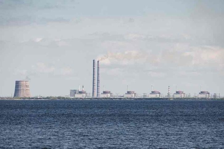 Zaporiyako zentral nuklearra.