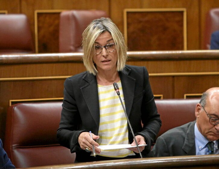 Idoia Sagastizabal, diputada del PNV en Madrid.