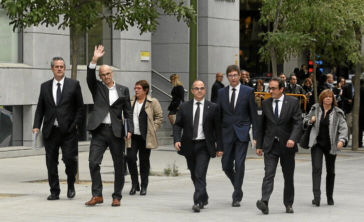 Imagen de Ione Belarra y Pedro Sánchez.