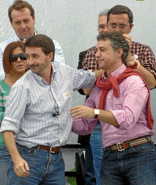 Imaz eta Urkullu, 2007ko Alderdi Egunean.