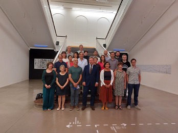 Etxepare Euskal Institutuak Tabakaleran egin du aurkezpen ekitaldia.