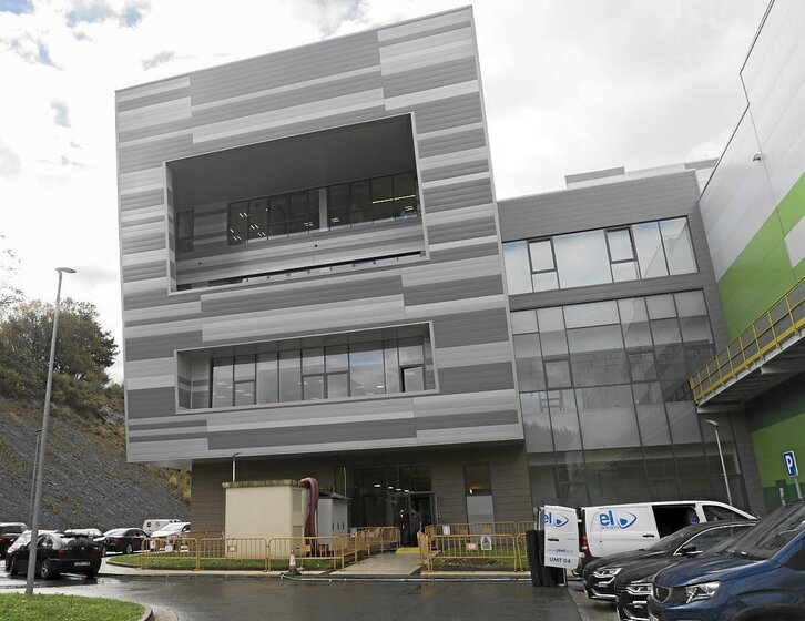 Imagen de las instalaciones de la incineradora de Zubieta.