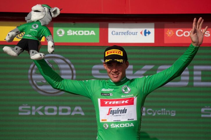 Mads Pedersen ha reforzado con su primera victoria en la Vuelta su maillot verde.