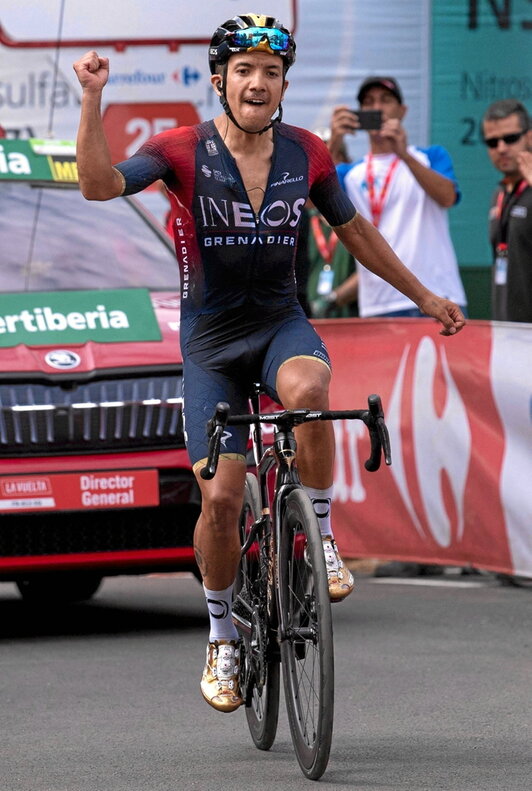 Carapaz logró una victoria muy meritoria.