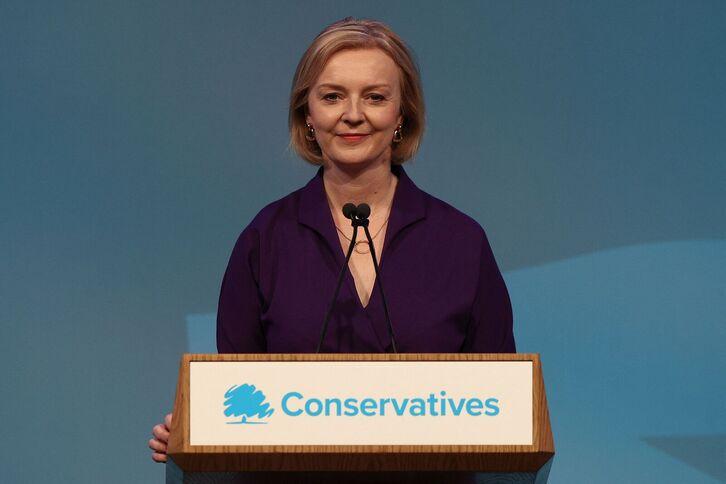 Liz Truss, nueva premier británica.
