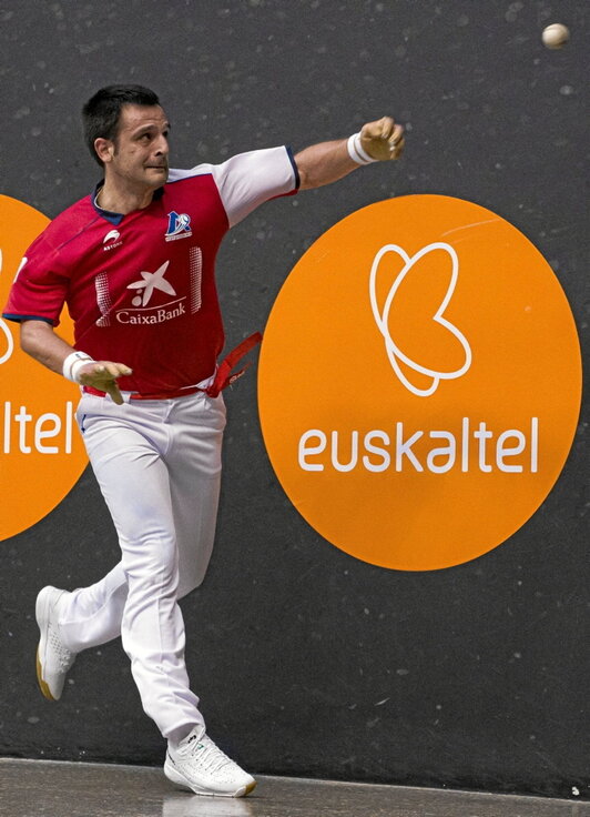 Danel Elezkano bikain aritu zen errematean.