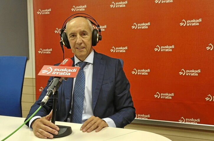 Josu Erkoreka reconoció ayer en Euskadi Irratia lo que ocultó al Parlamento en mayo.