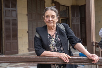 La sicóloga chilena e investigadora en derechos humanos y memoria Elizabeth Lira durante el curso de verano celebrado en el Palacio Miramar de Donostia.