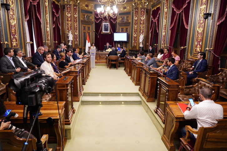 Último Pleno del Estado de la Villa de Bilbo en la actual legislatura.