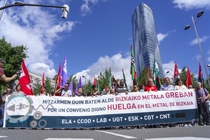 La patronal del Metal de Bizkaia ofrece 3,25% de subida salarial ...