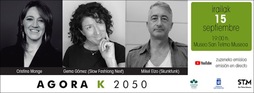 Cristina Monge, Gema Gomez eta Mikel Elzo dira «Moda jasangarria(?)» solasaldia izango dituen gonbidatuak. 