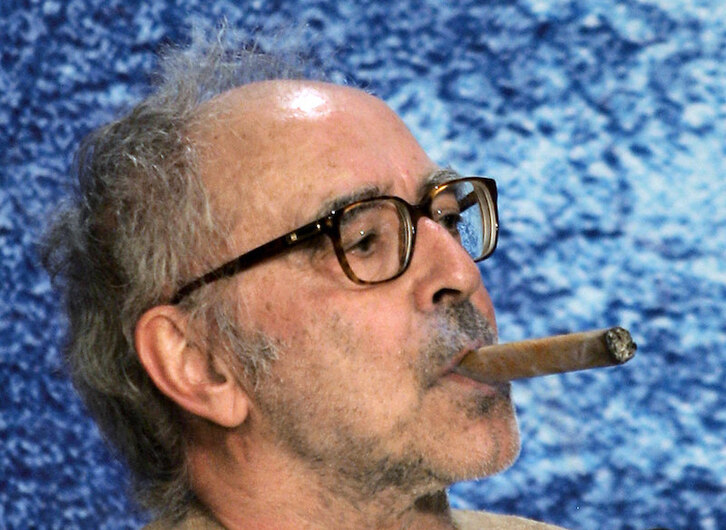 Godard, 2004ko Canneseko Festibalean.