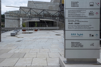 Vista aérea del Museo Guggenheim Bilbao.