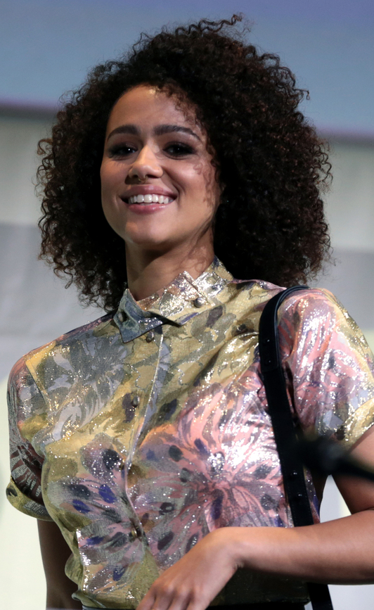 La actriz Nathalie Emmanuel debe su fama a ‘Juego de tronos’.