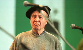 Txomin Garmendia, artxiboko irudi batean. 