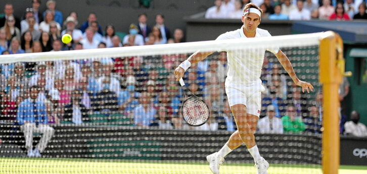 Roger Federer está considerado uno de los tenistas más elegantes de la historia de este deporte.