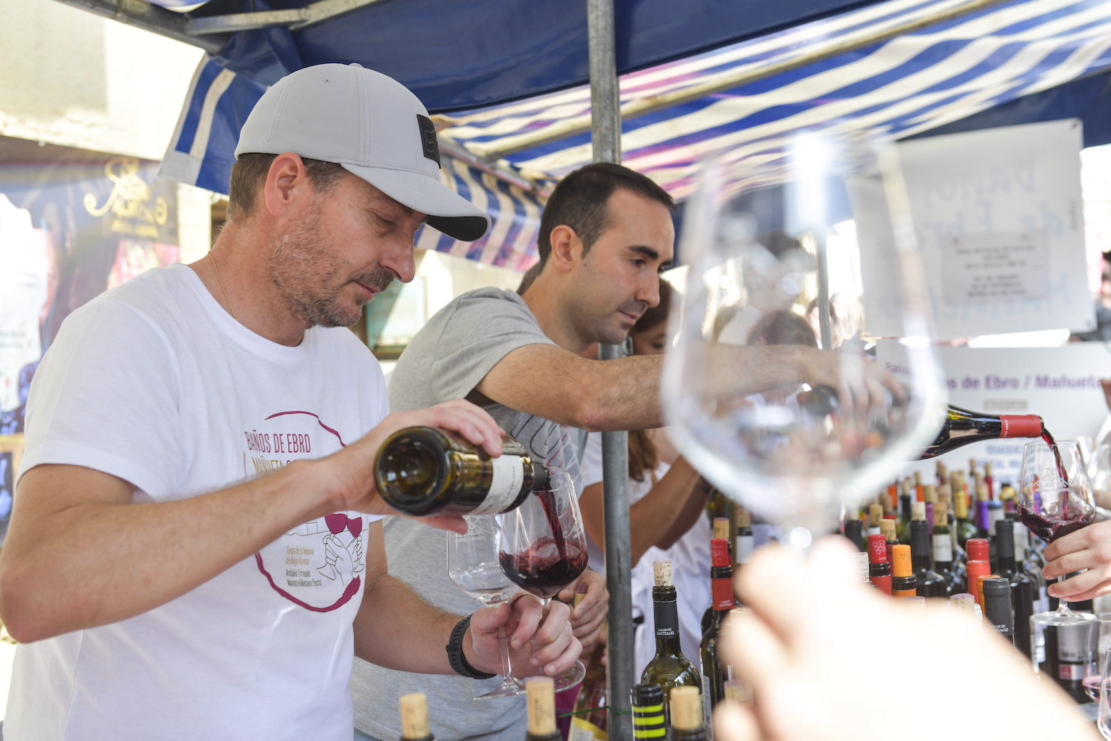 Imagen de la última Fiesta de la Vendimia, celebrada en 2019. (Idoia ZABALETA/FOKU) Imagen de la última Fiesta de la Vendimia, celebrada en 2019. (Idoia ZABALETA/FOKU)