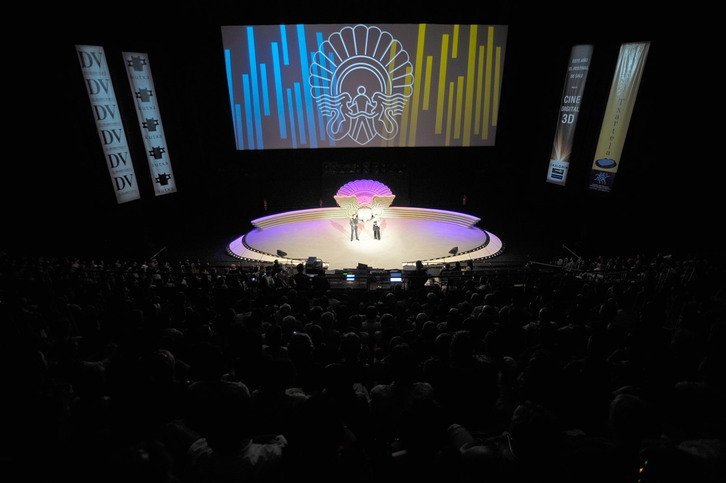 Clausura  en el Velódromo en Zinemaldia 2009. 