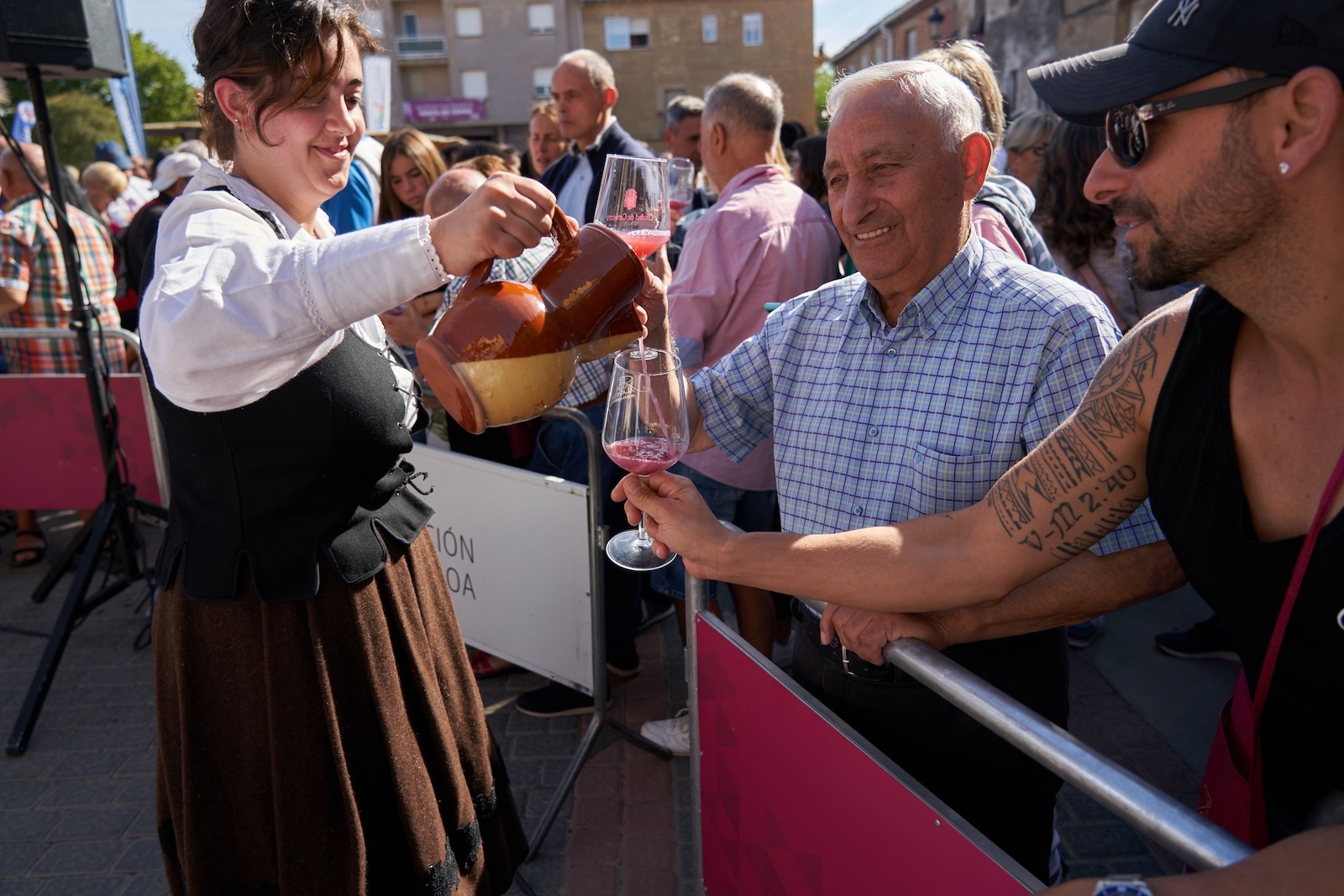 También ha habido opción de degustar. (Pablo GONZÁLEZ | EUROPA PRESS)