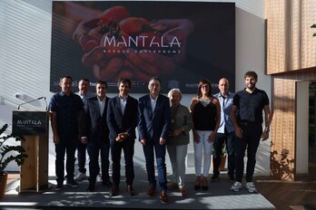 Presentación del ‘Encuentro de la Gastronomía Vasca’.