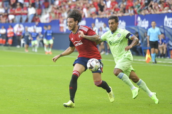 El Getafe volvió a demostrar que es un hueso duro de roer cada vez que visita El Sadar.