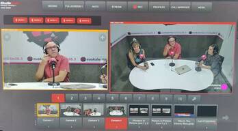 Visual Radio sistema kudeatzeko irudia.