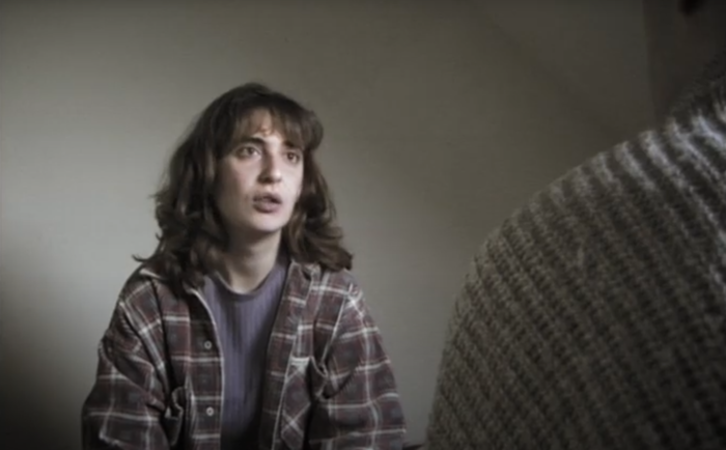 Iratxe Sorzabal, 'Bi arnas' dokumentalaren fotograma batean.