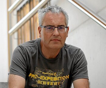 Aitor Montes, Donostian egindako elkarrizketan.