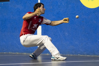 Jokin Altuna ha vuelto a cuajar un partido redondo.