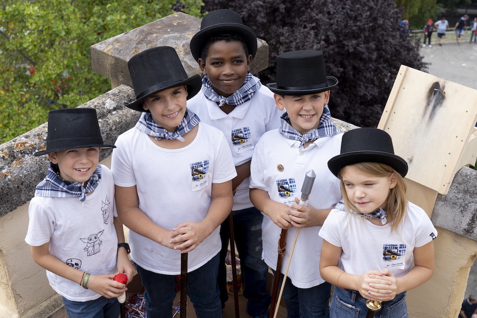 Txupinazoa botatzeaz arduratu zen "korporazioa".