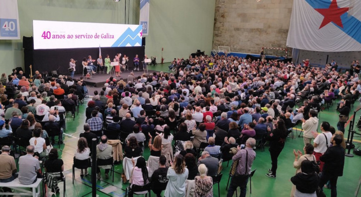 El BNG celebra con un acto 40 aniversario.