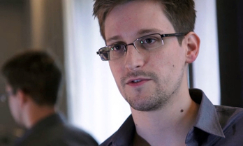 Edward Snowden, en una entrevista con The Guardian en 2013.