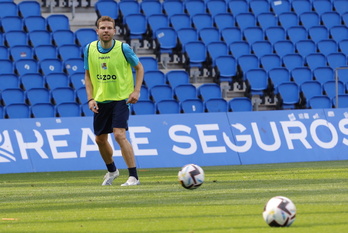 Asier Illarramendi ha podido entrenarse con normalidad toda la temporada sin problemas.