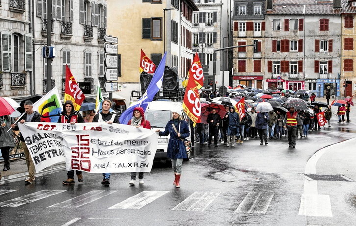 Frantses estatu mailan deituriko protestak oihartzun zabala ukanen du baita Euskal Herrian ere.