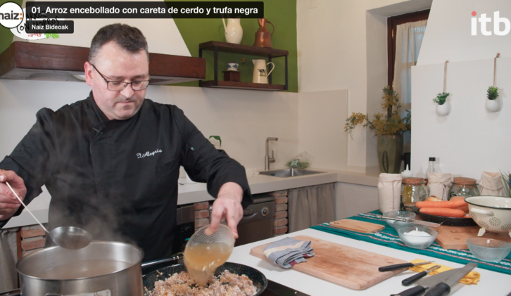 Ismael Alegría nos ofrecerá dieciséis recetas con el arroz como base.