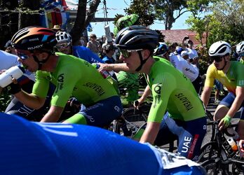 Tadej Pogacar vuelve a competir en Europa tras participar el domingo en el Mundial.