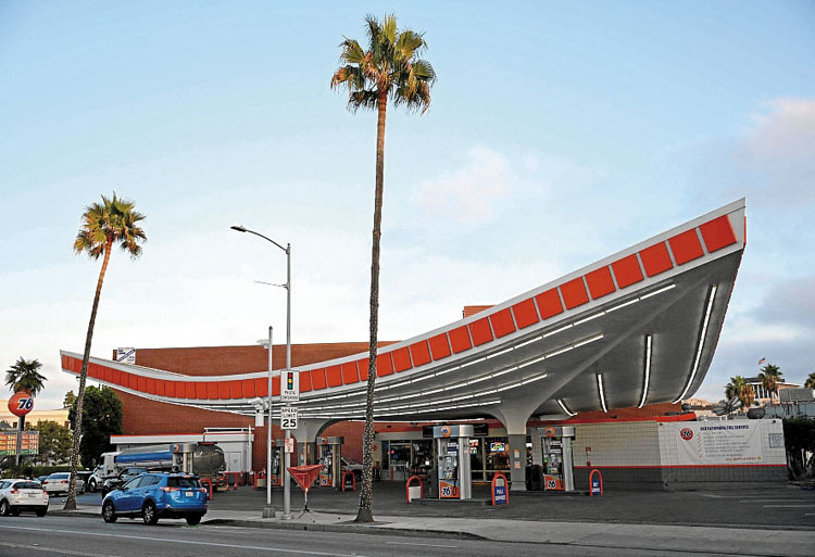 Union 76 estilo Googie, Beverly Hills. Patrick T. Fallon | AFP