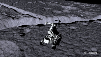 Teknikerren teknologiak Ilargia eta planetak behatzeko balioko du.