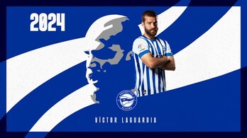 Laguardia superará la década como albiazul.
