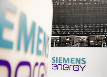 Siemens Energy quedó fuera de la cotización en Frankfurt temporalmente tras anunciar los despidos masivios.