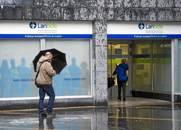 Lanbideren bulegoa, Barakaldon.