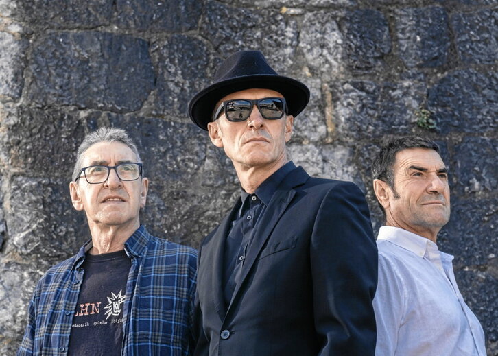 Josu, Gari eta Txanpi, lau hamarkadaren buruan.