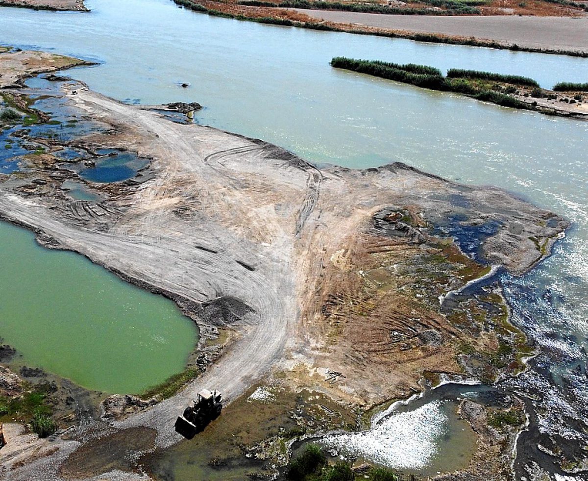 Eufrates ibaia (Delil SOULEIMAN / AFP)